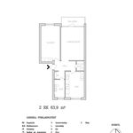 Hyr ett 2-rums lägenhet på 63 m² i Norrsundet