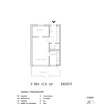 Rent 2 rooms apartment of 41 m² in Gävle