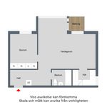 Rent 2 rooms apartment of 51 m² in Finspång
