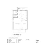 Rent 2 rooms apartment of 59 m² in Hedesunda