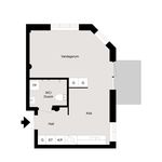 Rent 1 rooms apartment of 37 m² in Alingsås