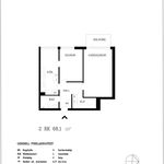 Rent 2 rooms apartment of 68 m² in Gävle