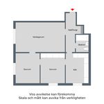 Hyr ett 3-rums lägenhet på 74 m² i Finspång