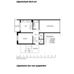 Rent 2 rooms apartment of 62 m² in Sveg