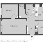 Rent 3 rooms apartment of 75 m² in Stockholm