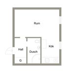 Hyr ett 1-rums lägenhet på 25 m² i Huddinge