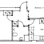 Hyr ett 1-rums lägenhet på 44 m² i Vilhelmina