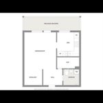 Rent 1 rooms apartment of 37 m² in Danderyd