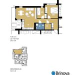 Rent 3 rooms apartment of 69 m² in Kristianstad - Hammar