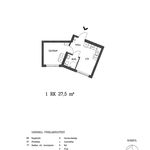Hyr ett 1-rums lägenhet på 27 m² i Gävle