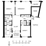 Hyr ett 3-rums lägenhet på 84 m² i Vilhelmina