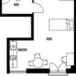 Hyr ett 1-rums lägenhet på 28 m² i Nybro
