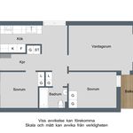 Rent 3 rooms apartment of 66 m² in Finspång