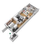 Rent 2 rooms apartment of 50 m² in Falkenberg