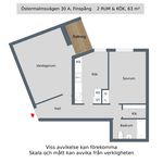 Rent 2 rooms apartment of 63 m² in Finspång