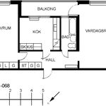 Hyr ett 2-rums lägenhet på 62 m² i Nybro