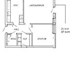 Hyr ett 2-rums lägenhet på 57 m² i Stensele
