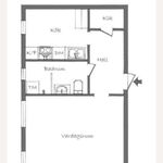 Rent 1 rooms apartment of 40 m² in Tuve