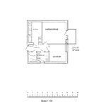 Hyr ett 2-rums lägenhet på 57 m² i Stensele