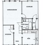 Rent 3 rooms apartment of 73 m² in Dorotea