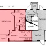 Rent 1 rooms apartment of 47 m² in Vilhelmina