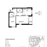 Hyr ett 2-rums lägenhet på 63 m² i Gävle