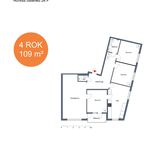 Rent 4 rooms apartment of 109 m² in Arboga - Centrum