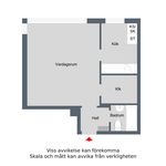 Rent 1 rooms apartment of 38 m² in Finspång