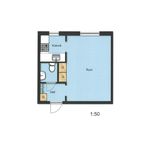 Hyr ett 1-rums lägenhet på 25 m² i Storuman