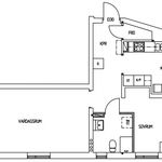 Rent 2 rooms apartment of 58 m² in Flen