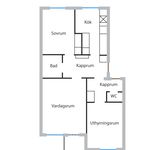 Hyr ett 3-rums lägenhet på 71 m² i Vilhelmina