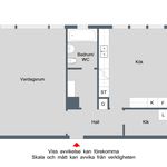 Rent 1 rooms apartment of 56 m² in Finspång