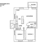 Hyr ett 3-rums lägenhet på 57 m² i Hunnebostrand