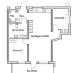 Hyr ett 3-rums lägenhet på 73 m² i Märsta