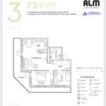 Rent 3 rooms apartment of 73 m² in Enköping