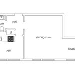 Hyr ett 1-rums lägenhet på 38 m² i Göteborg