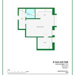 Rent 1 rooms apartment of 44 m² in Stigtomta