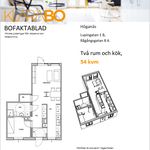Rent 2 rooms apartment of 54 m² in Vilhelmina