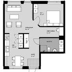 Hyr ett 2-rums lägenhet på 62 m² i Växjö