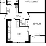Hyr ett 2-rums lägenhet på 65 m² i Orrefors