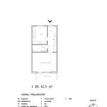 Rent 1 rooms apartment of 42 m² in Hedesunda