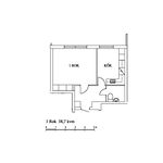 Hyr ett 1-rums lägenhet på 39 m² i Killeberg
