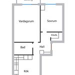 Hyr ett 2-rums lägenhet på 60 m² i Vilhelmina