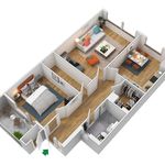 Rent 2 rooms apartment of 64 m² in Mullhyttan