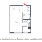 Rent 1 rooms apartment of 32 m² in Mellansel