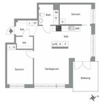 Hyr ett 3-rums lägenhet på 72 m² i Norrköping