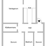 Rent 3 rooms apartment of 81 m² in Halmstad