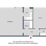 Hyr ett 2-rums lägenhet på 52 m² i Finspång