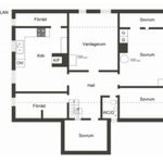 Hyr ett 4-rums lägenhet på 140 m² i Edsbro