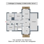 Rent 5 rooms apartment of 139 m² in Finspång
